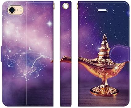 Amazon Co Jp ブレインズ Iphone Se 第2世代 Iphone8 Iphone7 兼用 手帳型 ケース カバー アラジンと魔法のランプ 2 家電 カメラ