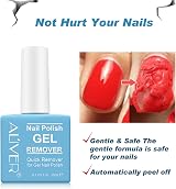 HUALIJIA Gel Nail Remover 15ml Fast Gel Polish Remover No Foil Soak 2-4 Min view 5