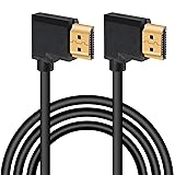 GELRHONR 4K HDMI Cable 1.4,90 Degrees Angle HDMI