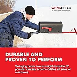 SwingClear, Mailbox Support Post with Swinging Boom