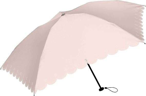 Amazon Co Jp 日傘 折りたたみ 軽量 おしゃれ レディース 遮光 ブランド フラワー レース スマホより軽い140g Fm290 ピンク ホーム キッチン