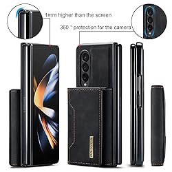 Wallet Case for Samsung Galaxy Z Fold3, DG.MING