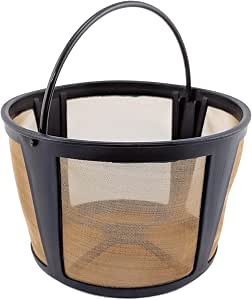 NRP Pantalla inferior 14 tazas de repuesto de filtro de café permanente  para KRUPS cafetera EC322/EC324 y más marcas : Hogar y Cocina - Amazon.com