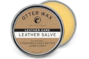 Otter Wax Leather Salve | 5oz | All-Natural Universal Conditioner | Made in USA …