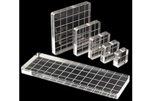 Studio Series Acrylic Block Stamp Set (6 clear blocks)