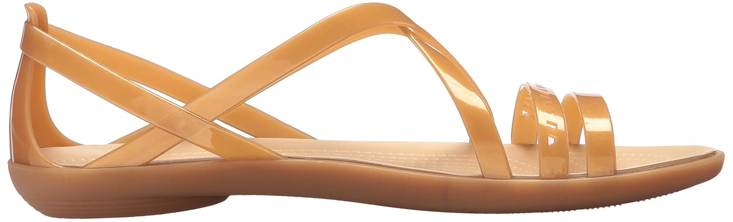crocs women's isabella cut strappy w fashion sandals