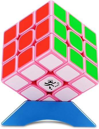 Amazon Dayan Tengyun 大雁 魔方 キューブ 3x3x3 ステッカーレス 磁石内蔵 立体パズル 競技専用 ポップ防止 高級者向け 21 簡易版 全球限定版ピンク素体 立体パズル おもちゃ Amazon Dayan Tengyun 大雁 魔方 キューブ 3x3x3 ステッカーレス 磁石内蔵 立体パズル 競技専用 ポップ防止 高級者向け 21 簡易版 全球限定版ピンク素体 立体パズル おもちゃ