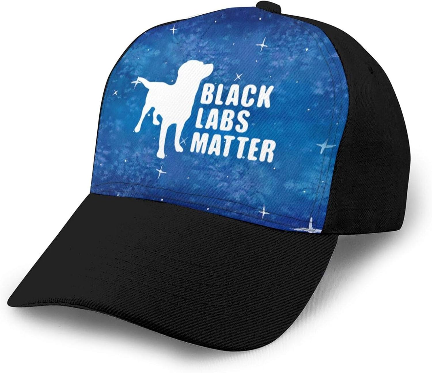 GIXGGQRT Labrador Black Labs Matter Hat 2021 New Curved Edge Baseball