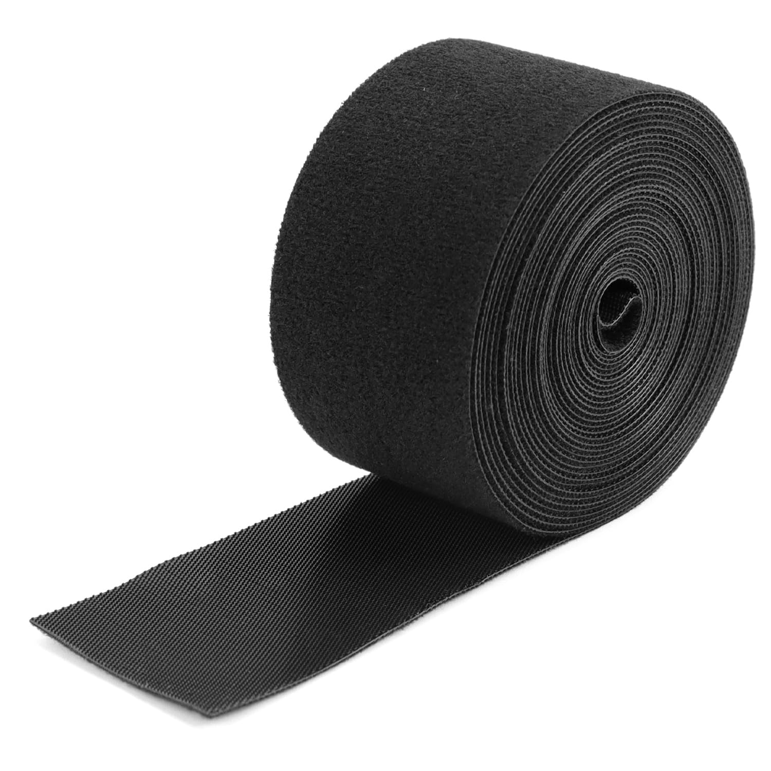QWORK® 5M x 50mm Hook and Loop Cable Tie Double Sided Fastening Strap Securing Strap for Mat Storage, Cable Management, Home, Office, Camping