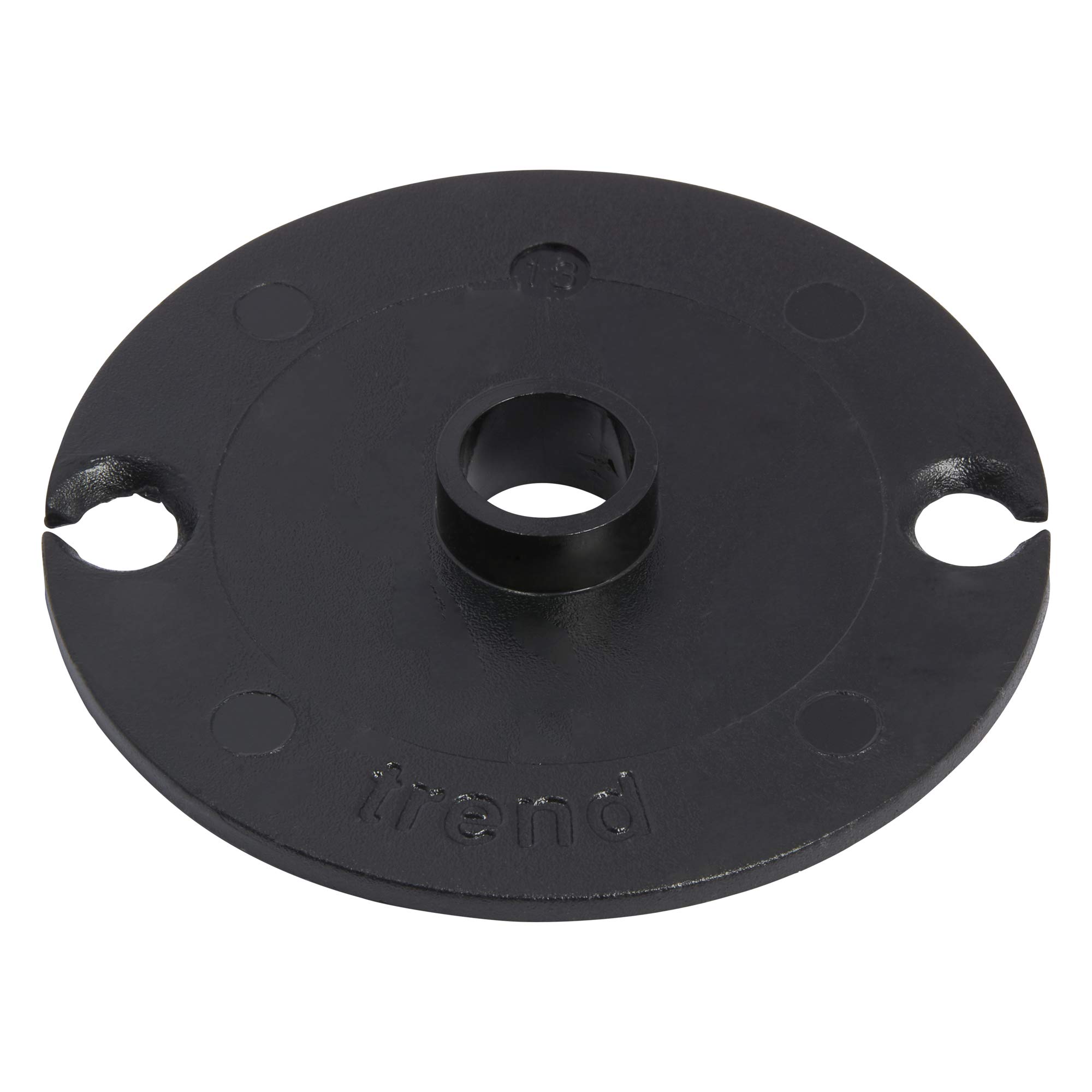 Trend 13mm Plastic Guide Bush, Ideal for Letter & Number Templates, Compatible with Trend T3, T5, T10, and T11 Routers, GB13/P/A