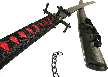 Amazon Kiumitoys 日本刀 模造刀 武士刀 木製 木 コスプレ 104cm 斬魄刀 無月 民芸品 おもちゃ