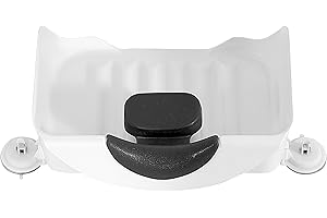 LILFURNI Portable Shampoo Basin for Children,the Elderly,Pregnant Woman,Friends Tear Free Hair Wash at Home(White)