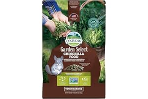 Oxbow Animal Health Garden Select Chinchilla Food, Garden-Inspired Recipe for Chinchillas of All Ages, Vitamin & Mineral Rich Pet Food Pellets, Non-GMO, Made in USA Hay, 3 Pound Bag
