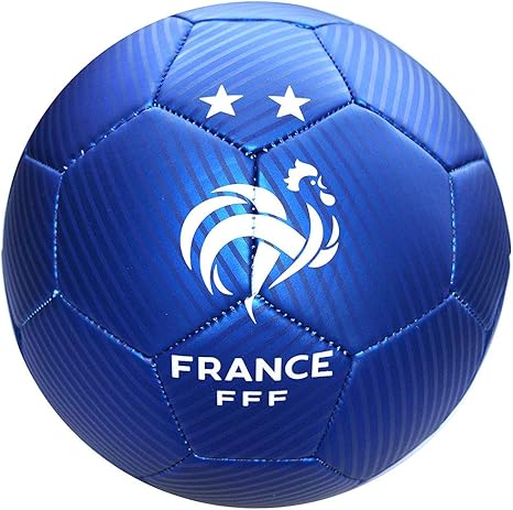 FFF – Balón de fútbol Oficial del Equipo de Francia – Azul: Amazon ...