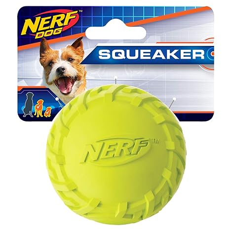 Nerf Dog Pelota de Juguete sonajero con Forma de neumático, para ...