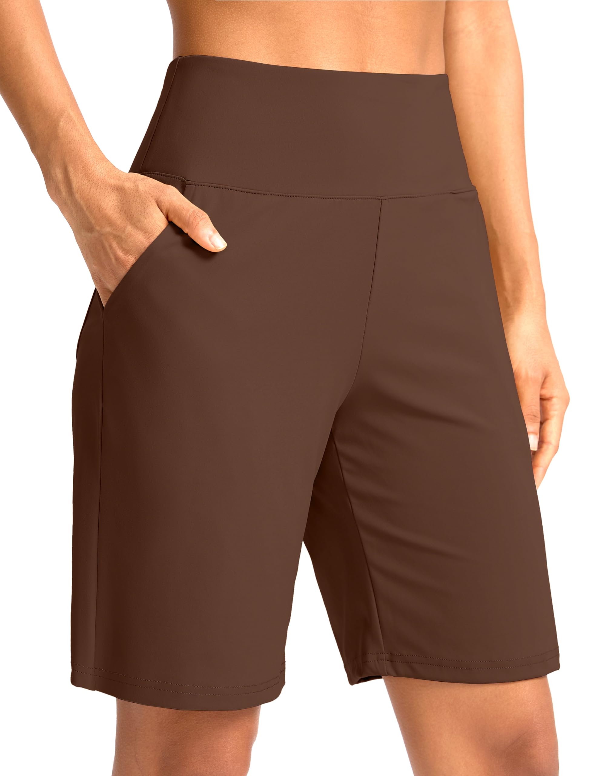 G Gradual Women's Bermuda Long Shorts with Pockets