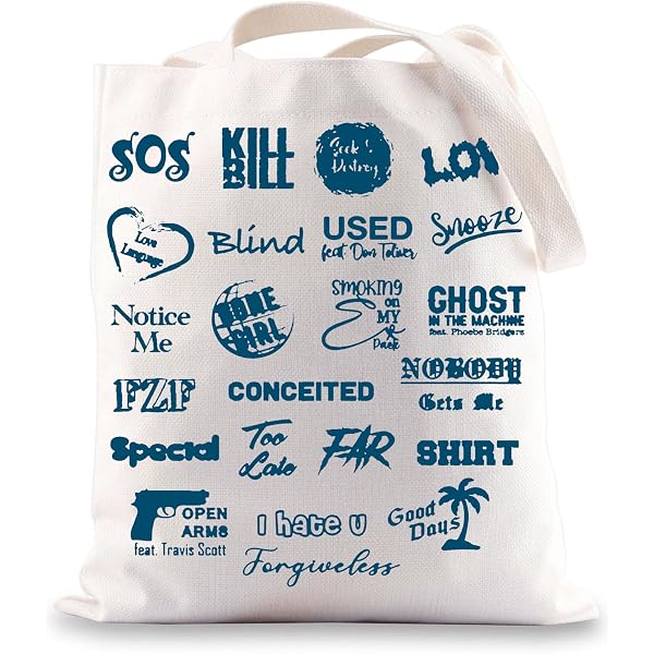 BWWKTOP R&B Musikband Kosmetiktasche – Songtext-Make-up-Tasche Für Fans (Candy Girl)
