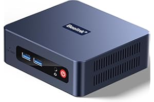 Beelink SER3 Mini PC AMD Ryzen 3200U Win 11 Mini Computers, 16G DDR4 500G PCIe3.0 SSD, Dual 4K 60HZ Display, 4xUSB3.2 Home Office Business Entertainment PC