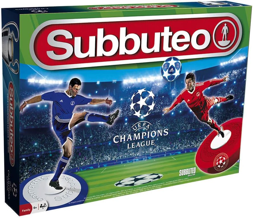 Subbuteo 10865 UEFA Champions League Playset 2nd Edition, Multicolored