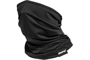 Doerix Neck Gaiter Face Mask Reusable, Cloth Face Masks Bandana Balaclava Cover Scarf Shield