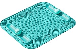 Camping Massage - Foot Restraint | 5 Zone Stimulator with Double Ball Tracks | Leg Circulation Recovery Maps | Muscle Relaxat