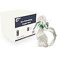 Endure Industries Case of 40 Standard Non-Rebreathing Oxygen Mask, Rebreather Oxygen Mask, Pediatric Size