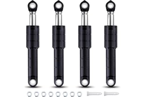 FoldTier 4 Pack 5304485917 Washer Shock Absorber Kit Compatible with Frigidaire 5304458917, AP5590192, 134564200, 131268200, 134560410, 134999000, 134999010, 2220542, 5304467357, PS3508101, WH17x10001