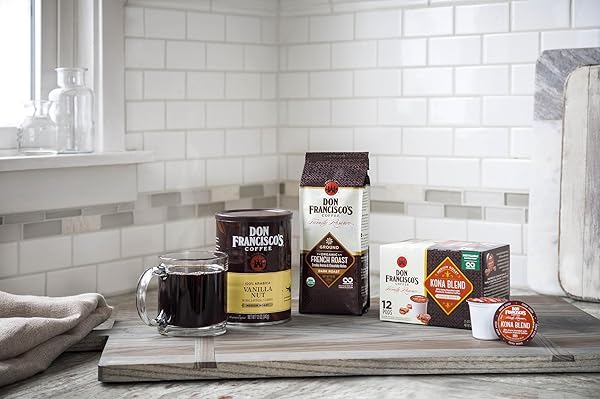 DON FRANCISCO’S BUTTERSCOTCH TOFFEE GROUND FLAVORED COFFEE: RICH 100% ARABICA BEANS WITH SWEET BUTTERY AROMA – FAMILY-CRAFTED FOR DELIGHTFUL MORNINGS (12 OZ CAN)