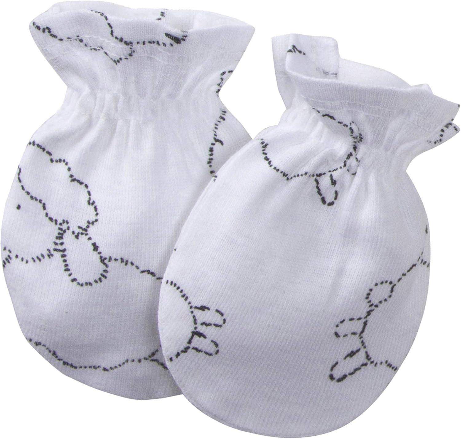 Gerber Baby 4-Pair Mittens, Starry Dreams, 0-3 Months: Clothing