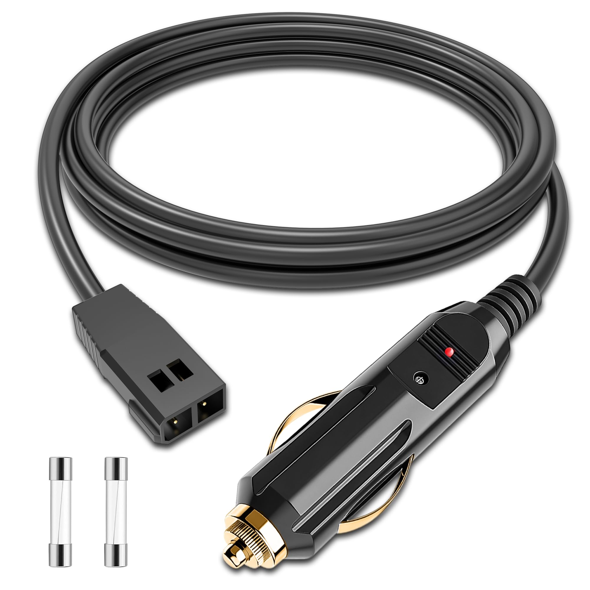 Photo 1 of 12V DC Power Cord Replacement for Humminbird Helix,PC 11 Filter Power Cable Replace for Humminbird,Compatible with Helix 8/9/10/12/15 All Series ICE Helix, ICE Flasher,Helix 8 Power Cord