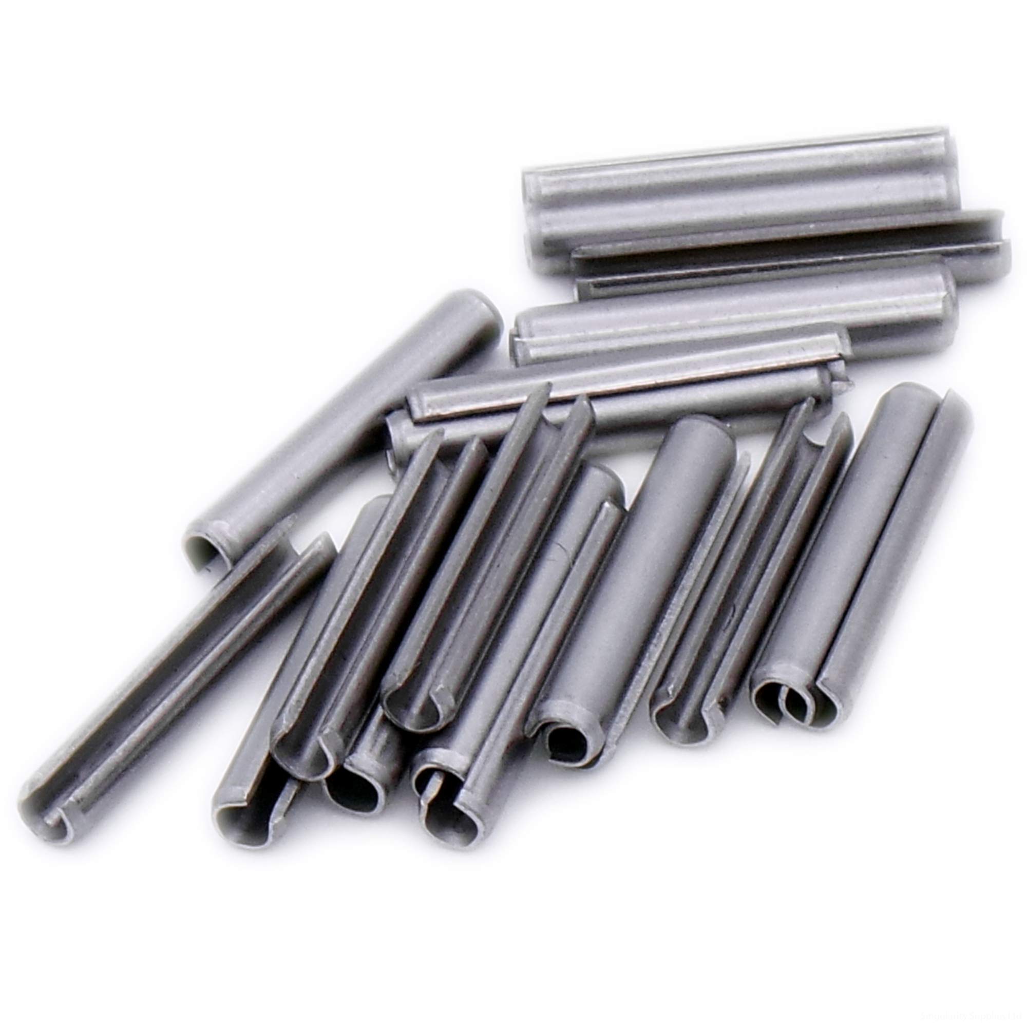 D1.5 (1.5mm x 10mm) Slotted Spring Pin (Heavy) - Stainless Steel (A1) (Pack of 20)