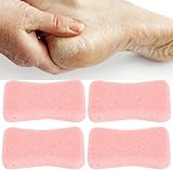 YUYTE Pumice Stone 4pk Pink Foot Callus Remover Hard Skin Pedicure Scrubber view 2