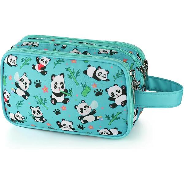 Yoedeha Kawaii Make-up-Tasche Aus PU Leder – Cartoon-Design, Wasserdicht | Kleine Kosmetiktasche Für Mädchen