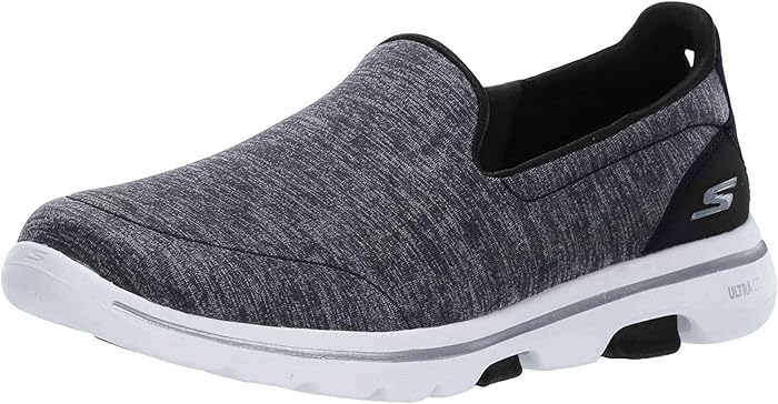 [スケッチャーズ] SKECHERS GO WALK 2 - SUPER SOCK 13955 NVGY (ネイビー/グレイ/6.5)