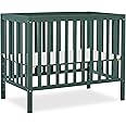 Dream On Me, Edgewood 4-in-1 Convertible Mini Crib, Olive