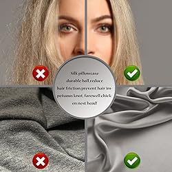 Mulberry Silk Pillowcase for Hair and Skin Pillow