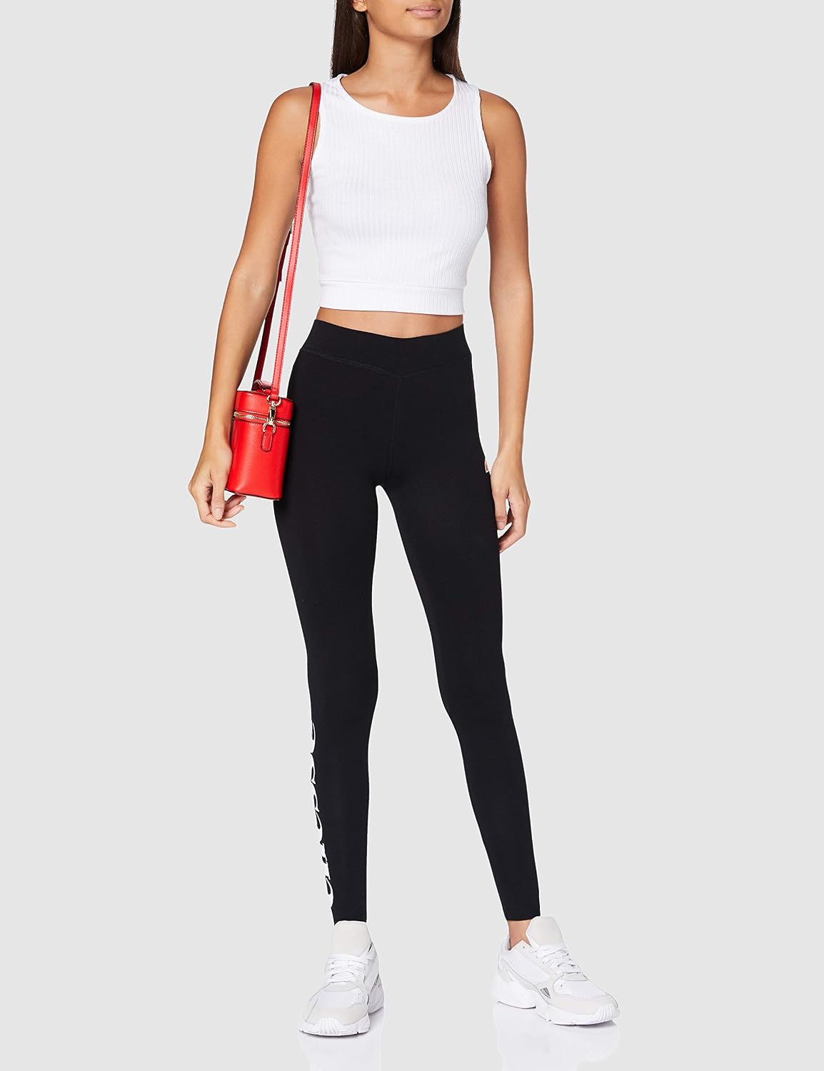 Ellesse Women's Solos 2 Leggings, Black, 10 UK, Anthracite - Image 3