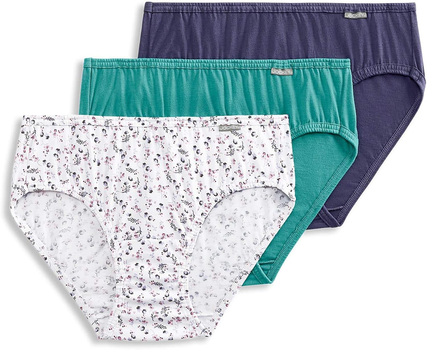 Jockey Women's Elance Bikini 3-Pack: Clothing
