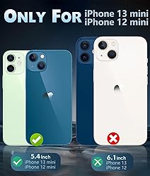 FNTCASE for iPhone 13 Mini Case: iPhone 12 Mini