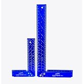 iGaging Layout Square Mark II Set of Two 7" &amp; 12" w/Center Finder Bevel Gauge
