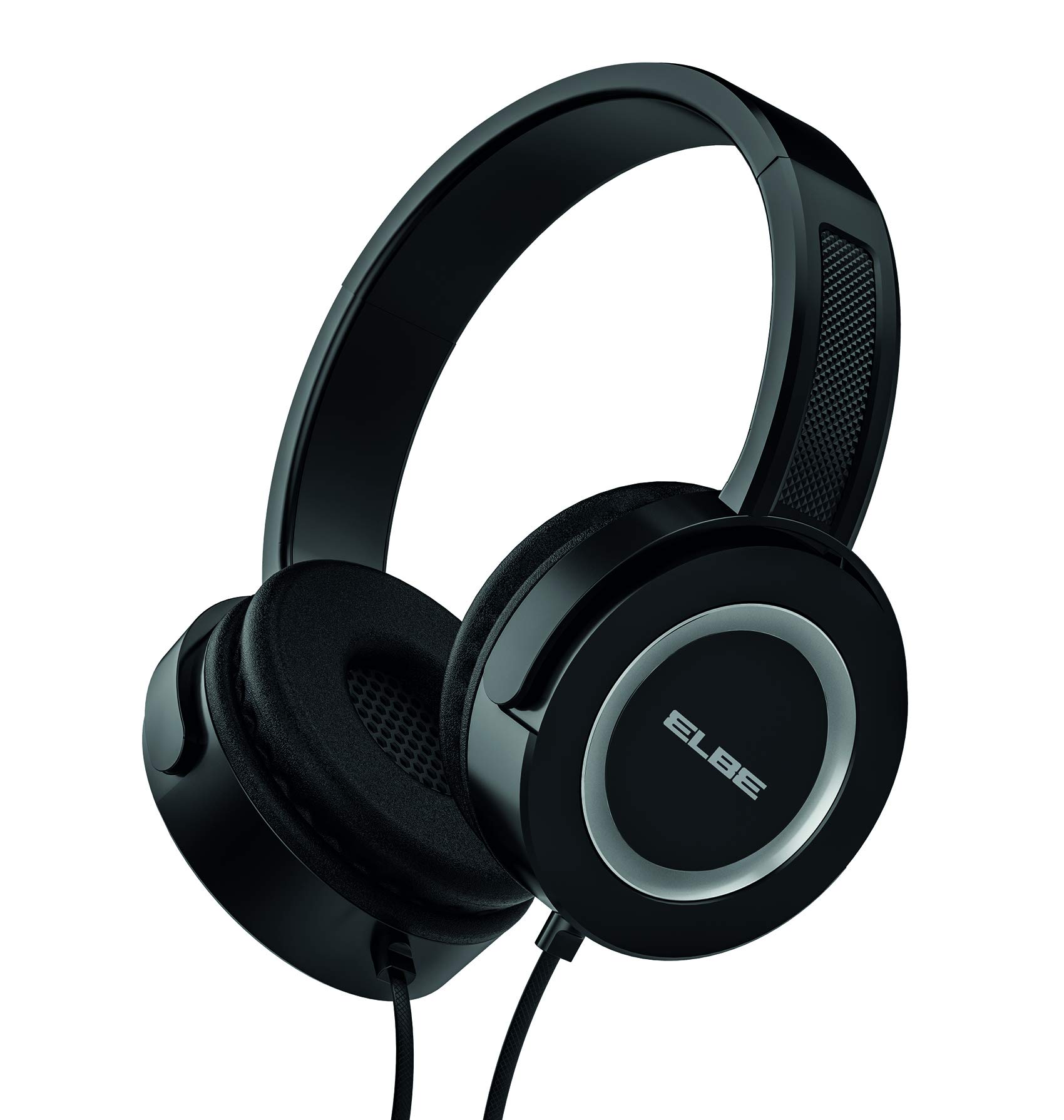 Elbe AU-812-NG Headphones with Microphone Adjustable Built-in Microphone 1.2 M Cable 3.5 mm Diameter 40 mm Impedance 320 HM Black/Grey