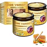 2 PCS Bee Venom Skin Treatment Cream, New Bee Venom Restoration Cream, Effective in Reducing Skin Imperfections, Gentle and Non-irritating Comprehensive Moisturizer Suitable for All Skin Types