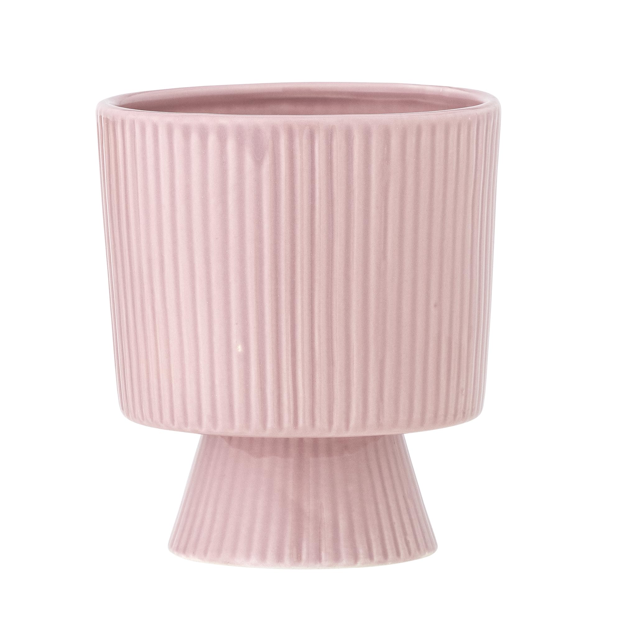 Bloomingville Flower Pot Ayleen Pink with Base 12 x 12 cm Planter