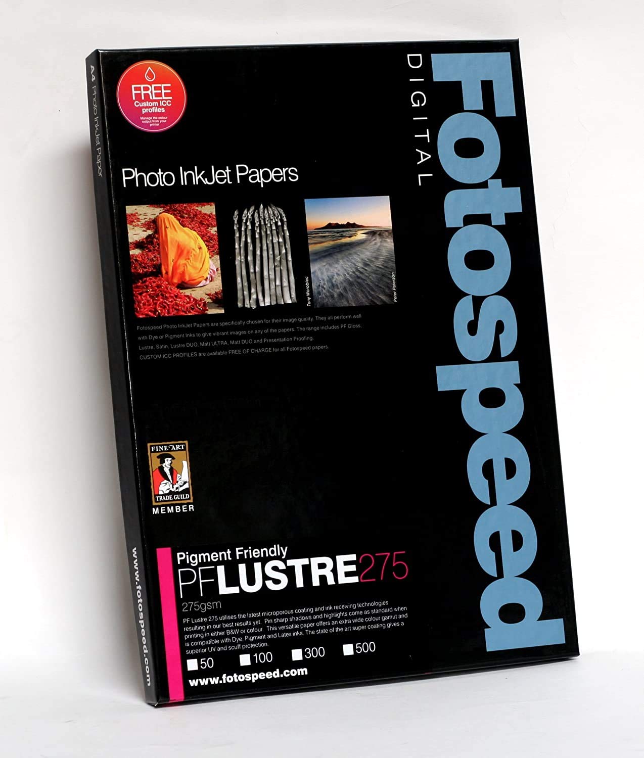 Fotospeed Pigment Friendly Lustre 275 Photo Paper - A4-50 Sheets