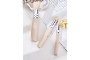 3Pcs Painting Brush, Watercolor Paint Brush, Round Paint Brushes with Handles, Painting Tools for Washable and Acrylic Paints