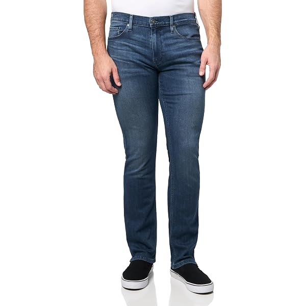 Men's Paige Federal Transcend Slim Straight Fit Jeans in McCarthy