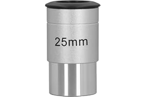LAISANIM Optical Glass Telescope Eyepiece 1.25 Inch, Fully Coated High Transmittance Lens for Astronomical Observation, 35° W