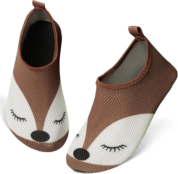 TMEOG Badeschuhe Kinder Wasserschuhe Kleinkind Aquaschuhe rutschfeste Schwimmschuhe Schnell Trocknend Strandschuhe Surfschuhe Badeschuhe für Kinder Jungen Mädchen