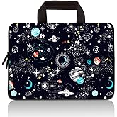 Universal 7-9 inch Tablet Sleeve Ultra-Portable, Neoprene Carrying Sleeve Case Bag Compatible with 7" 8" 8.5" 8.9" 9" Apple iPad mini, Samsung, Google, HP, Acer(Space Galaxy)