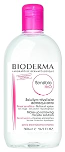Bioderma Sensibio H2O Soothing Micellar Cleansing Water and Makeup Removing Solution for Sensitive Skin